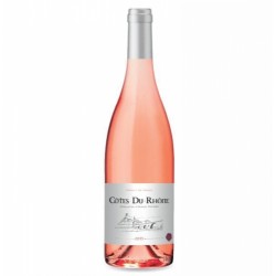 Vin rosé Côtes du Rhône AOC bouteille 75cl