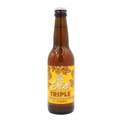 Bière blonde triple La Gambière bouteille 33cl